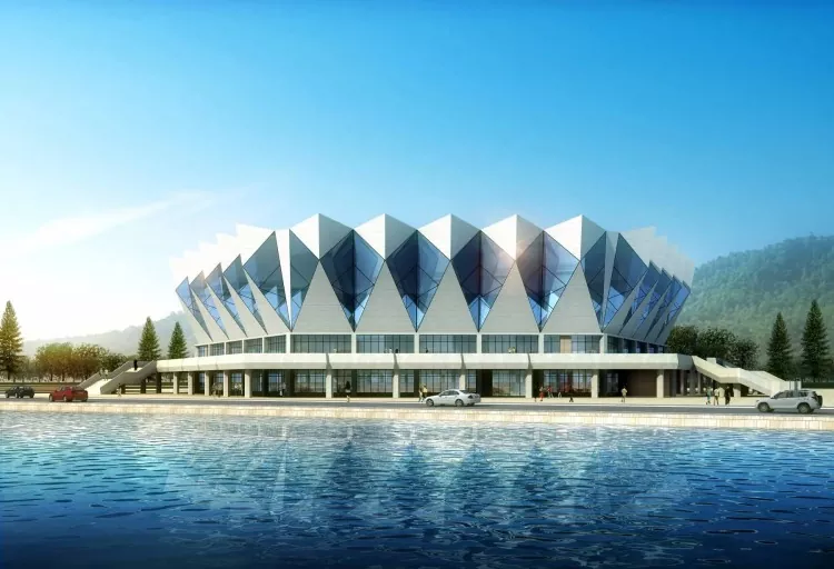Stadium Togail Stàilinn Cruth Dealbhaichte