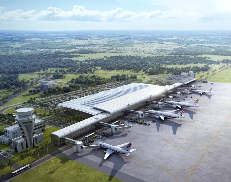 Terminal Structar Stàilinn Modular Eaconamach