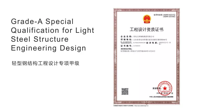 Grade A Design Qualification