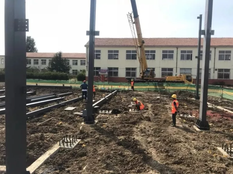 Light Steel Frame Kindergarten Construction