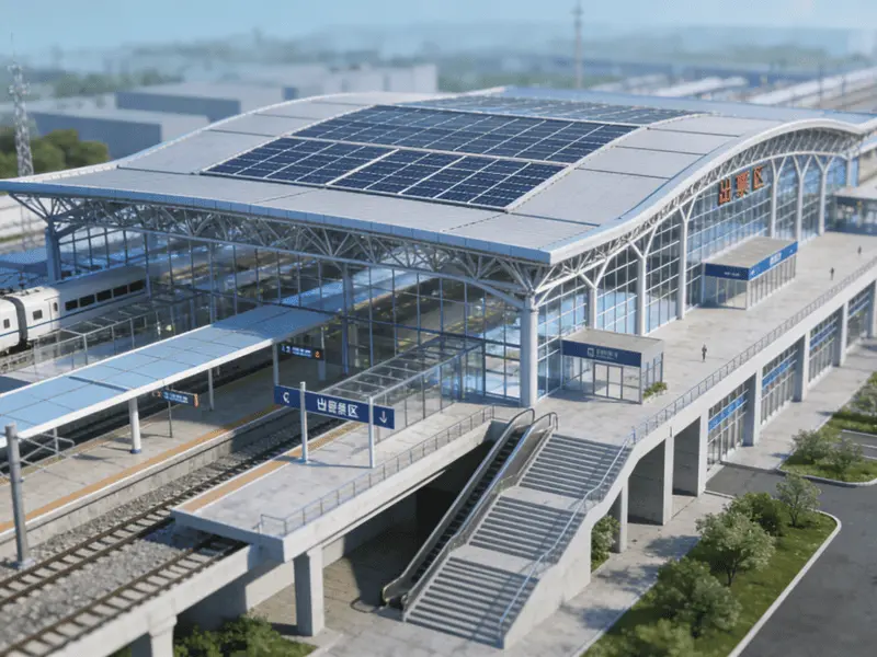 Stèisean Trèana Structar Stàilinn Ioma-ghnìomhach