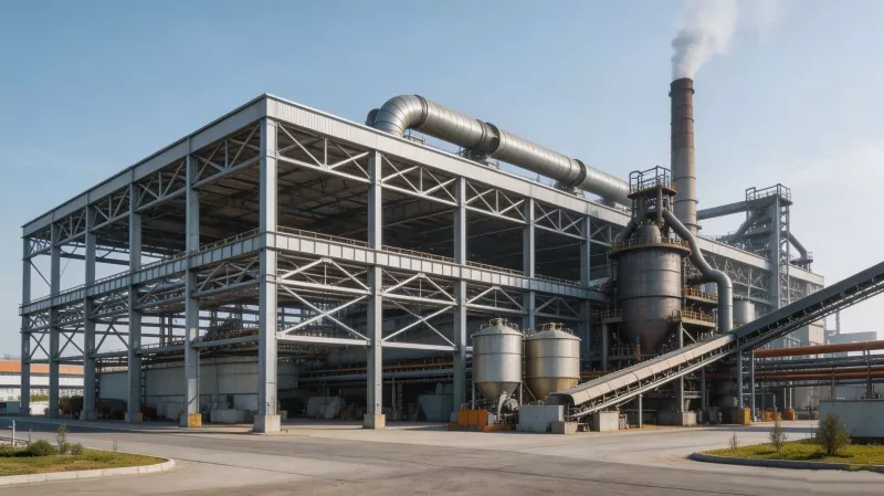 Structar Stàilinn Togail Factaraidh Metallurgical