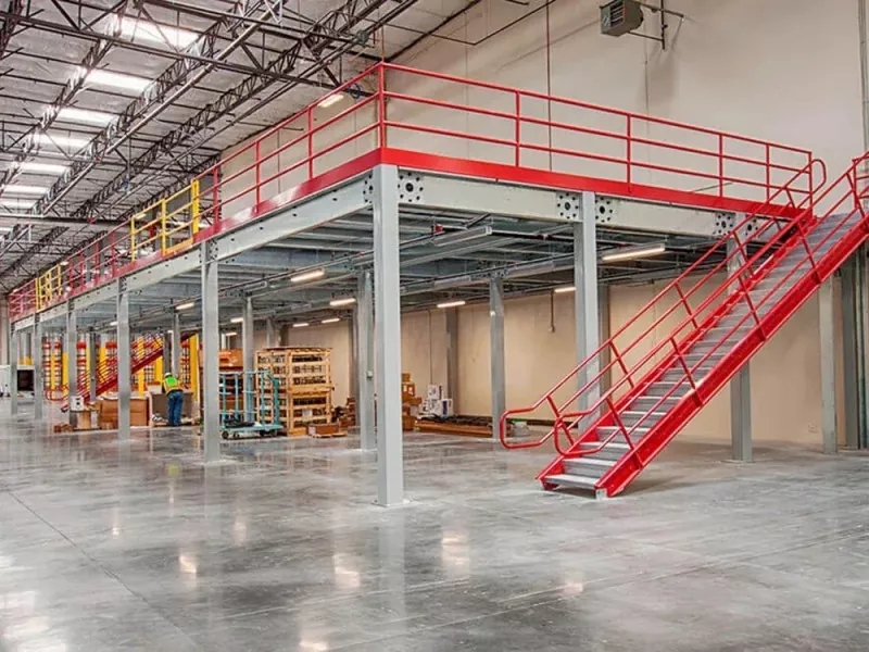 Structar Stàilinn Mezzanine