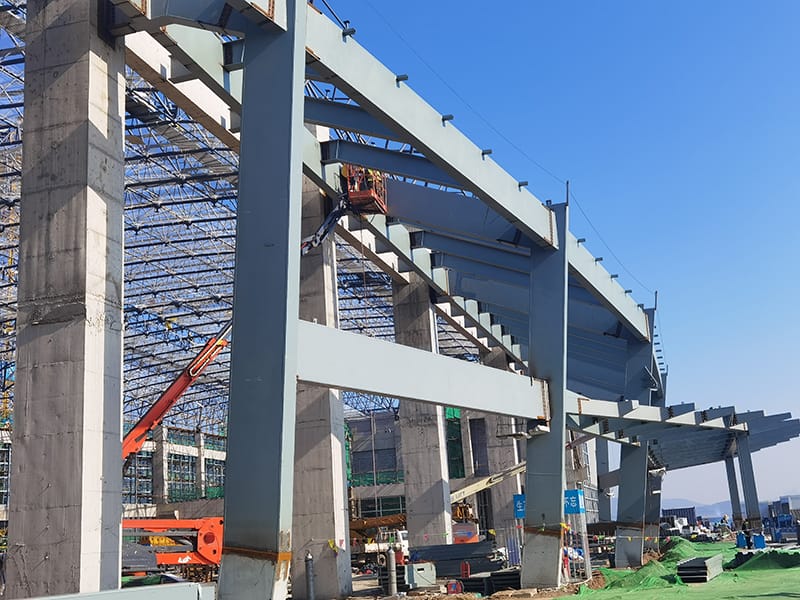 Togalach Stèisean Rèile Structar Stàilinn