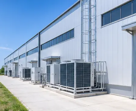 Structar stàilinn semiconductor riochdachadh bùth-obrach togail